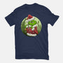 Christmas Stealer-Womens-Fitted-Tee-rmatix