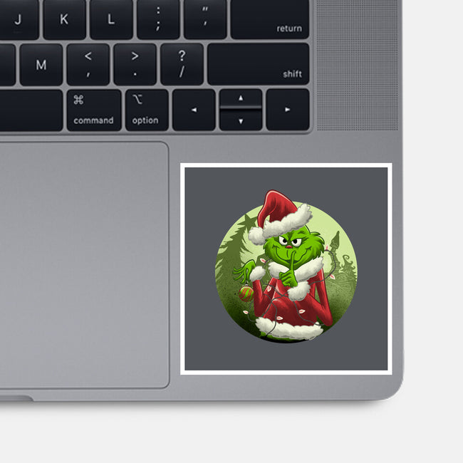 Christmas Stealer-None-Glossy-Sticker-rmatix