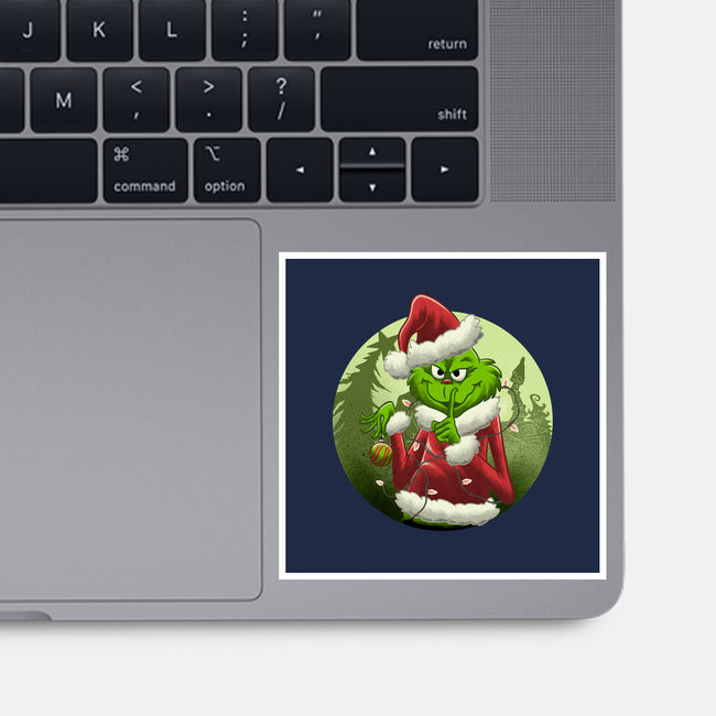 Christmas Stealer-None-Glossy-Sticker-rmatix