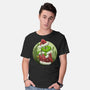 Christmas Stealer-Mens-Basic-Tee-rmatix