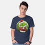 Christmas Stealer-Mens-Basic-Tee-rmatix