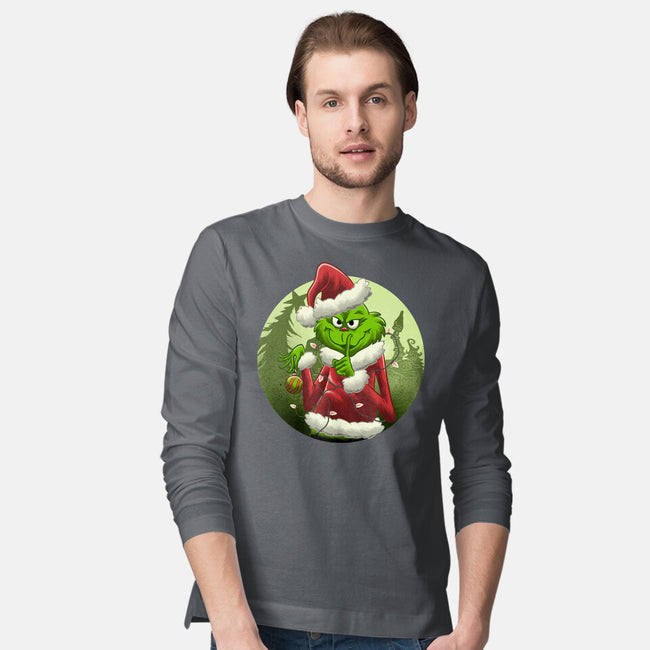 Christmas Stealer-Mens-Long Sleeved-Tee-rmatix