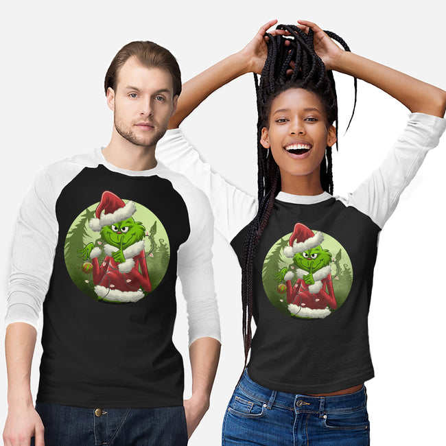Christmas Stealer-Unisex-Baseball-Tee-rmatix