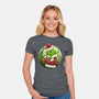 Christmas Stealer-Womens-Fitted-Tee-rmatix