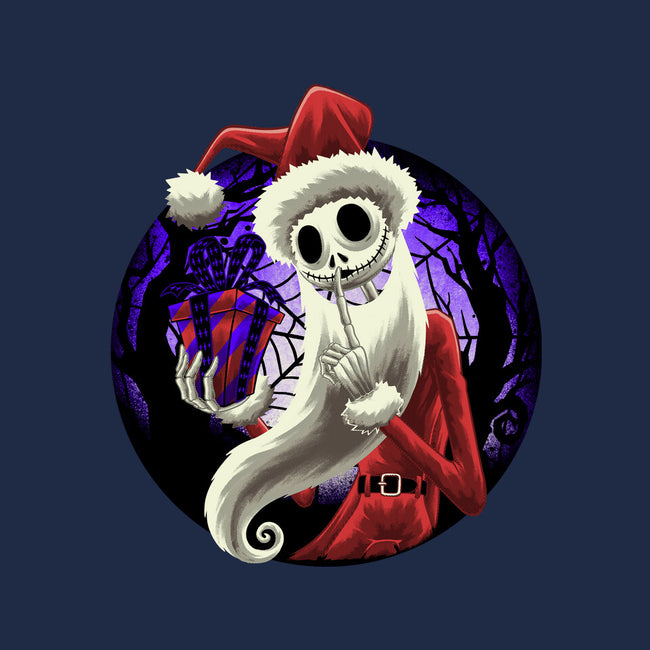 Skeleton Santa-Womens-Basic-Tee-rmatix