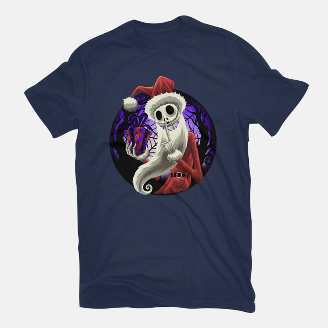 Skeleton Santa-Youth-Basic-Tee-rmatix