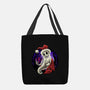 Skeleton Santa-None-Basic Tote-Bag-rmatix