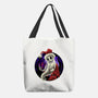 Skeleton Santa-None-Basic Tote-Bag-rmatix
