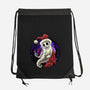 Skeleton Santa-None-Drawstring-Bag-rmatix