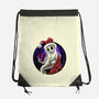 Skeleton Santa-None-Drawstring-Bag-rmatix