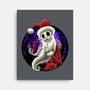 Skeleton Santa-None-Stretched-Canvas-rmatix