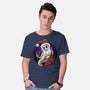 Skeleton Santa-Mens-Basic-Tee-rmatix