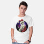 Skeleton Santa-Mens-Basic-Tee-rmatix