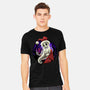 Skeleton Santa-Mens-Heavyweight-Tee-rmatix