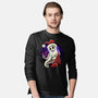 Skeleton Santa-Mens-Long Sleeved-Tee-rmatix