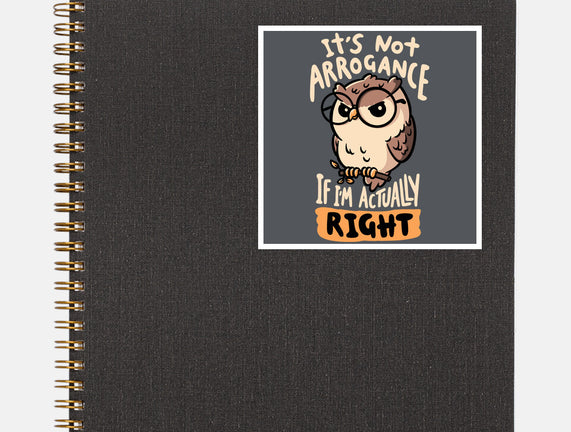 Actually Right Owl