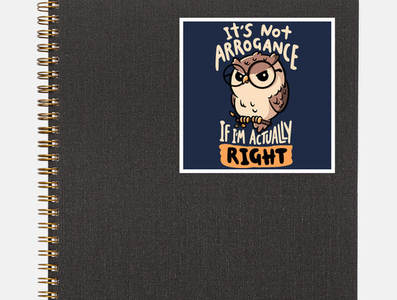 Actually Right Owl