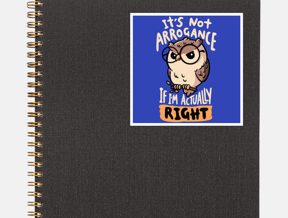 Actually Right Owl
