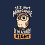 Actually Right Owl-None-Polyester-Shower Curtain-koalastudio