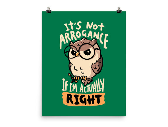 Actually Right Owl