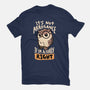 Actually Right Owl-Mens-Basic-Tee-koalastudio
