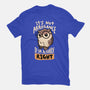 Actually Right Owl-Womens-Fitted-Tee-koalastudio