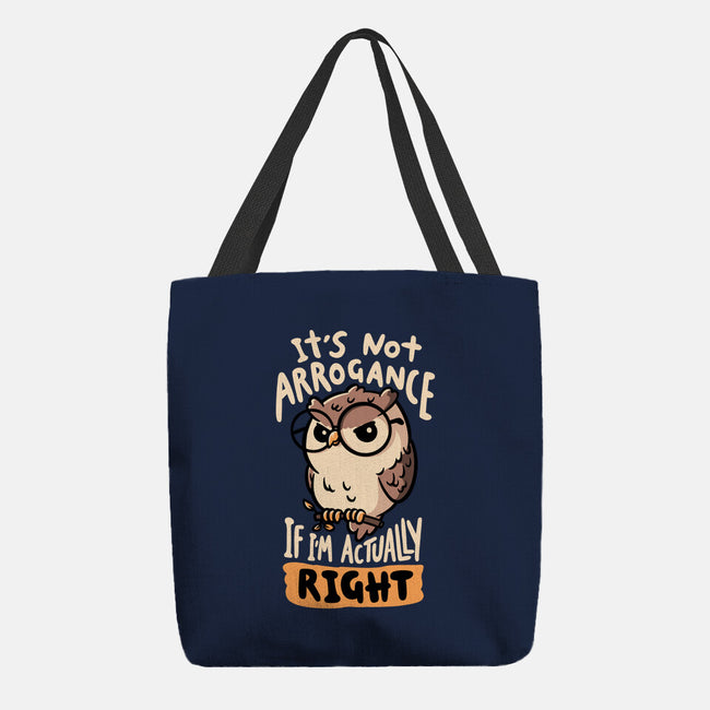 Actually Right Owl-None-Basic Tote-Bag-koalastudio