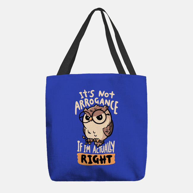 Actually Right Owl-None-Basic Tote-Bag-koalastudio