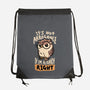 Actually Right Owl-None-Drawstring-Bag-koalastudio