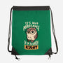 Actually Right Owl-None-Drawstring-Bag-koalastudio