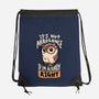 Actually Right Owl-None-Drawstring-Bag-koalastudio