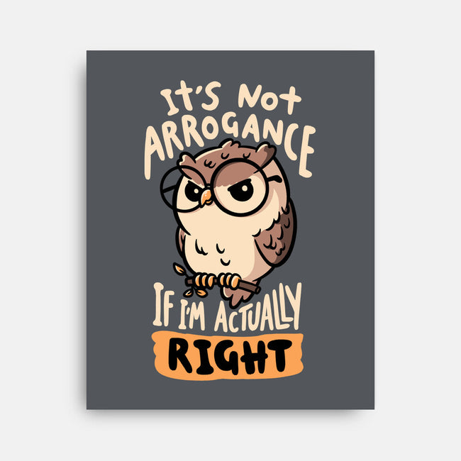Actually Right Owl-None-Stretched-Canvas-koalastudio