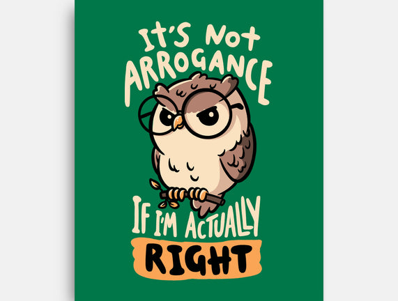 Actually Right Owl