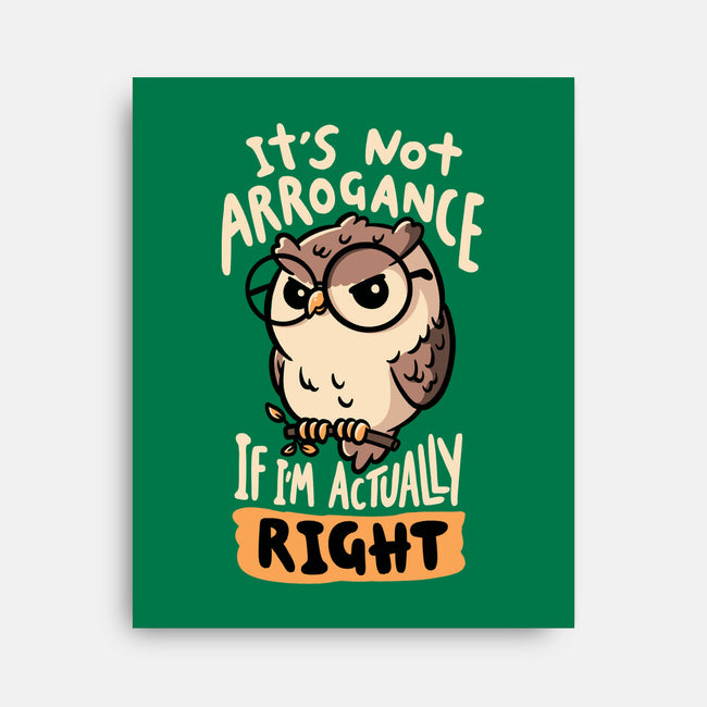 Actually Right Owl-None-Stretched-Canvas-koalastudio