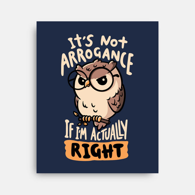 Actually Right Owl-None-Stretched-Canvas-koalastudio