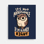Actually Right Owl-None-Stretched-Canvas-koalastudio