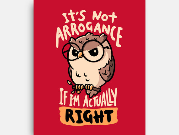 Actually Right Owl