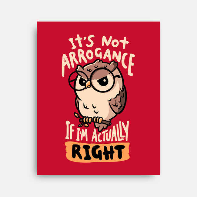 Actually Right Owl-None-Stretched-Canvas-koalastudio