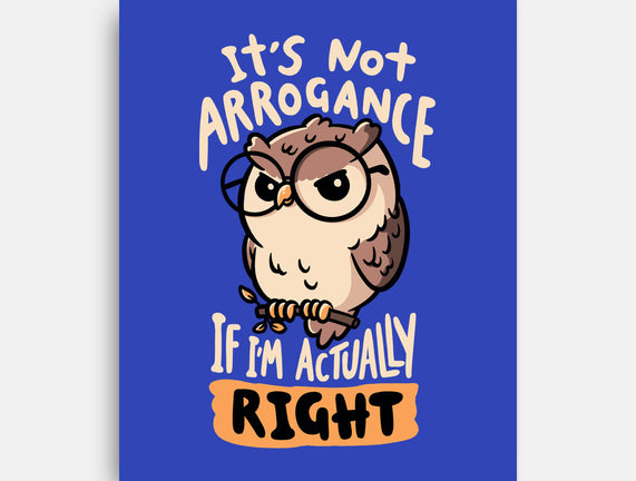 Actually Right Owl