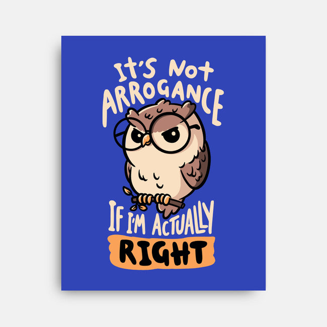Actually Right Owl-None-Stretched-Canvas-koalastudio