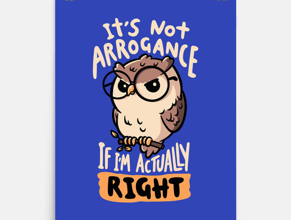 Actually Right Owl