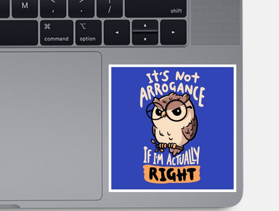 Actually Right Owl