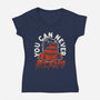B2EMO-Womens-V-Neck-Tee-Wheels