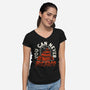 B2EMO-Womens-V-Neck-Tee-Wheels