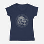 Smell You Later-Womens-V-Neck-Tee-Wheels