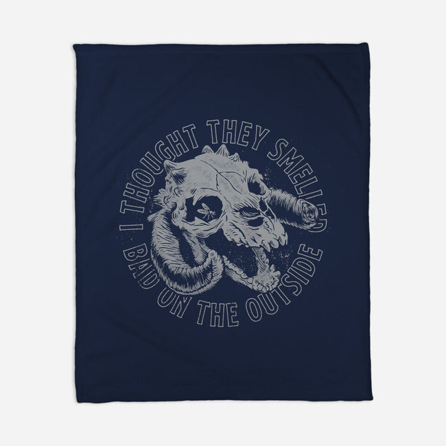 Smell You Later-None-Fleece-Blanket-Wheels