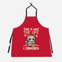 Not The Life I Ordered-Unisex-Kitchen-Apron-NemiMakeit