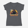 That's What Sheev Said-Womens-V-Neck-Tee-Wheels