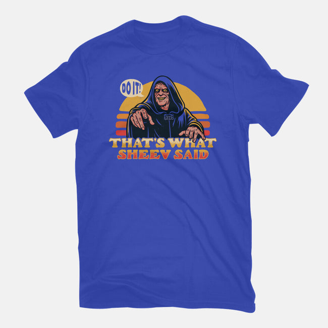 That's What Sheev Said-Womens-Fitted-Tee-Wheels