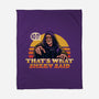 That's What Sheev Said-None-Fleece-Blanket-Wheels